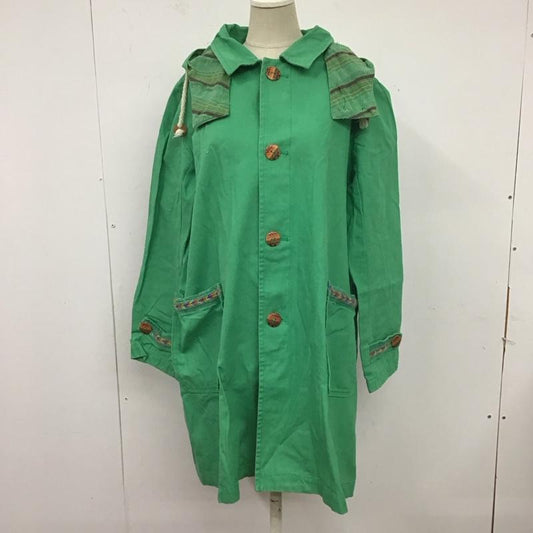 チチカカ TITICACA コート コート一般 L 無地 緑 / グリーン /  レディース USED 古着 中古 10124564