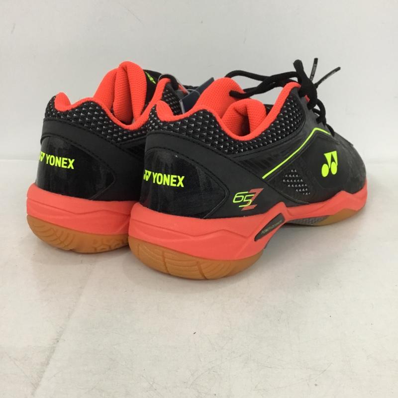 ヨネックス YONEX スニーカー スニーカー SHB65Z パワークッション65Z 25.5cm バドミントンシューズ 箱有 25.5cm ロゴ、文字 黒 / ブラック / X 赤 / レッド / X 黄 / イエロー /  メンズ USED 古着 中古 10149915