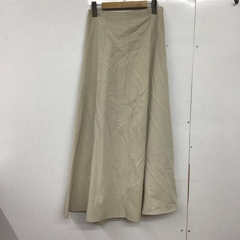 アルシーヴ archives スカート ロングスカート FREE 無地 ベージュ / ベージュ /  レディース USED 古着 中古 10147887
