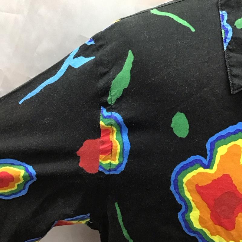 ポールスミス Paul Smith シャツ、ブラウス 半袖 半袖シャツ カラーシャツ 半袖カットソー プリントシャツ L プリント マルチカラー / マルチカラー /  メンズ USED 古着 中古 10117514