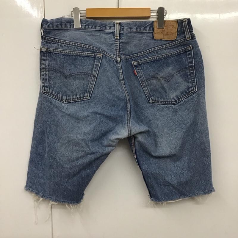リーバイストラウスアンドコー Levi Strauss & co. パンツ ショートパンツ デニムパンツ ショートパンツ ハーフパンツ 無地 インディゴ / インディゴ /  メンズ USED 古着 中古 10129662