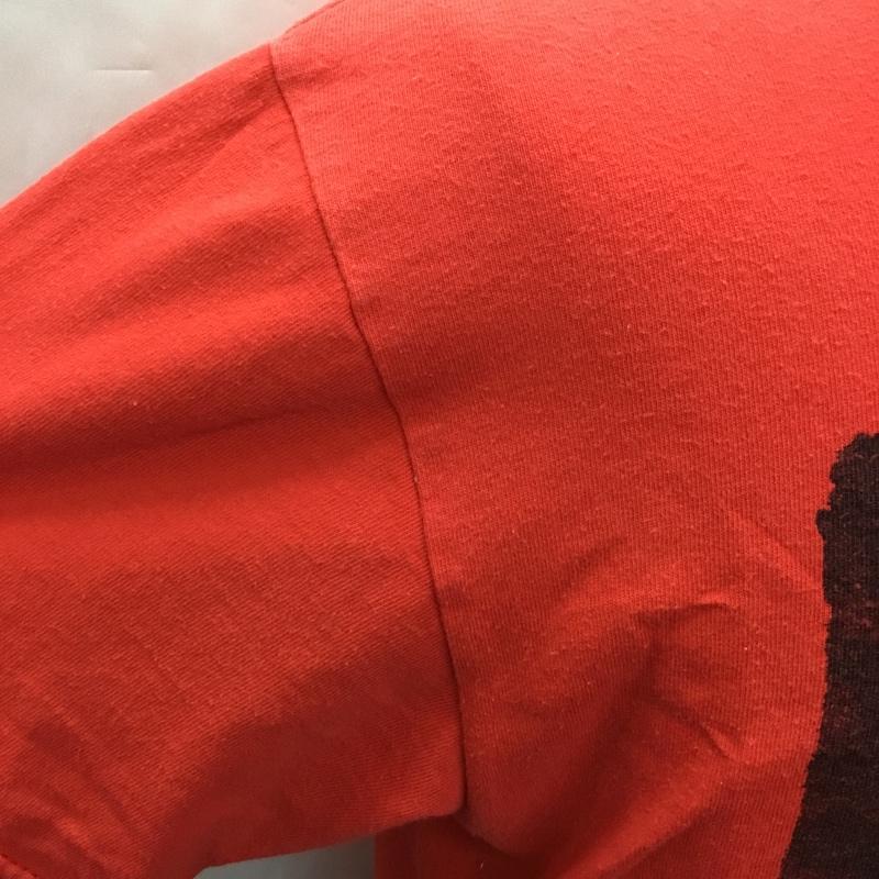 古着 USED Tシャツ 半袖 半袖カットソー プリントTシャツ クルーネックカットソー ヘルタースケルター チャールズマンソン M プリント 赤 / レッド /  メンズ USED 古着 中古 10114139
