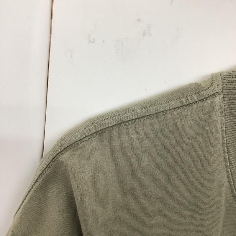 エッセンシャルズ ESSENTIALS Tシャツ 半袖 L ロゴ、文字 ベージュ / ベージュ /  メンズ USED 古着 中古 10134904