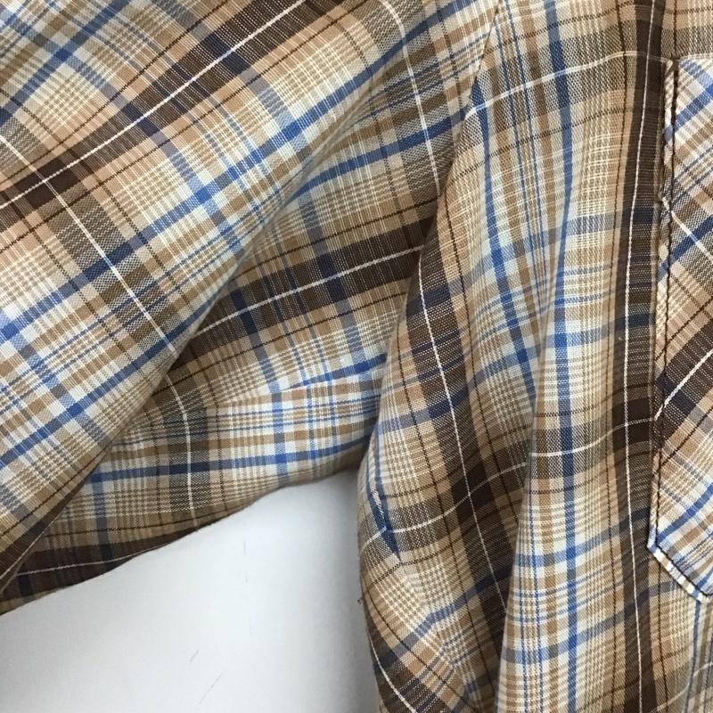 古着 USED シャツ、ブラウス 長袖 長袖シャツ チェックシャツ カラーシャツ ウエスタンシャツ チェック マルチカラー / マルチカラー /  メンズ USED 古着 中古 10139479