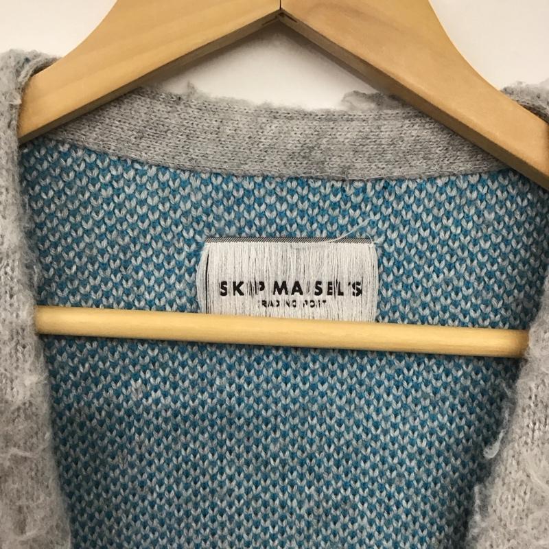 スキップメイセルス SKIP MAISELS カーディガン 長袖  マルチカラー / マルチカラー /  メンズ USED 古着 中古 10144868