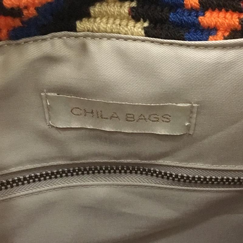 チラバッグス CHILA BAGS ショルダーバッグ ショルダーバッグ バケツ型ショルダーバッグ タッセル 総柄 マルチカラー / マルチカラー /  レディース USED 古着 中古 10142193