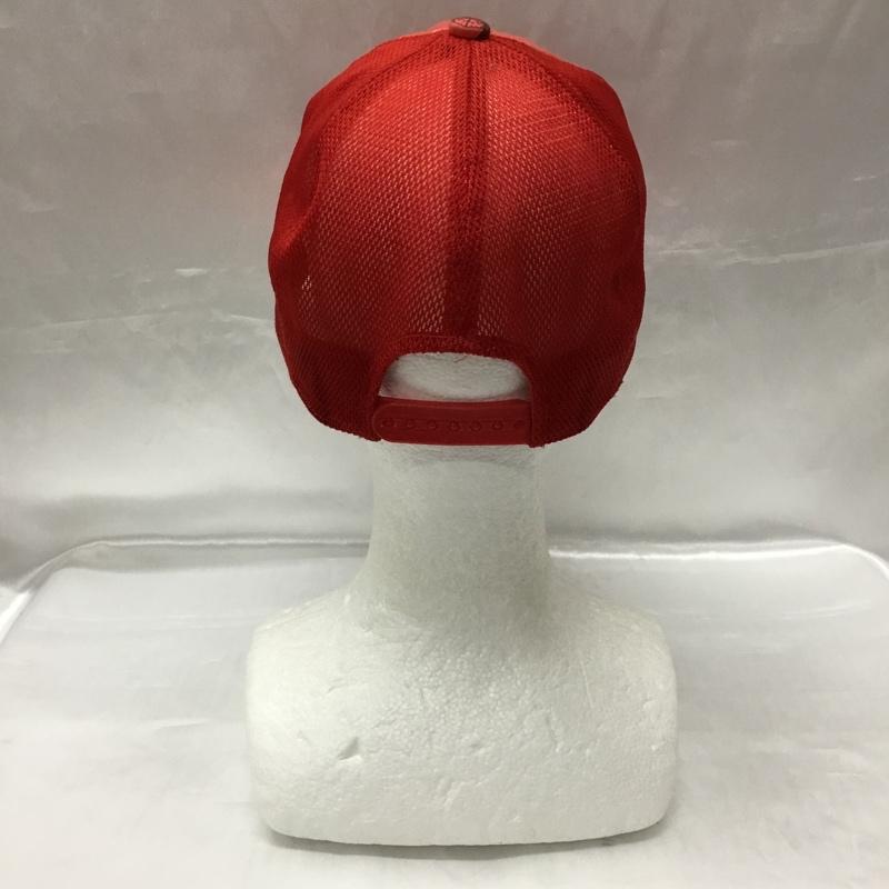 アベイシングエイプ A BATHING APE 帽子 キャップ メッシュ カモ柄 FREE カモフラージュ柄・迷彩 赤 / レッド /  メンズ USED 古着 中古 10109197