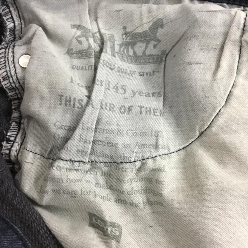 リーバイストラウスアンドコー Levi Strauss & co. パンツ デニム、ジーンズ デニムパンツ ストレートパンツ ワイドパンツ カジュアルパンツ ストレッチパンツ 36インチ 無地 紺 / ネイビー /  メンズ USED 古着 中古 10120478