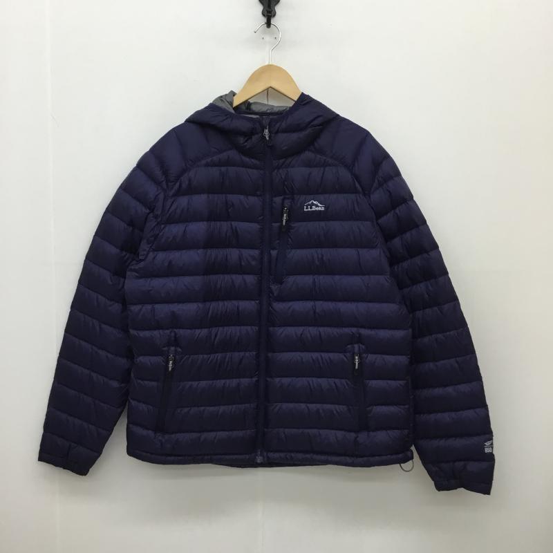 エルエルビーン L.L.Bean ジャケット、上着 ダウンジャケット L.L.Bean ダウンジャケット　290774 XXL ロゴ、文字 紺 / ネイビー /  メンズ USED 古着 中古 10120877