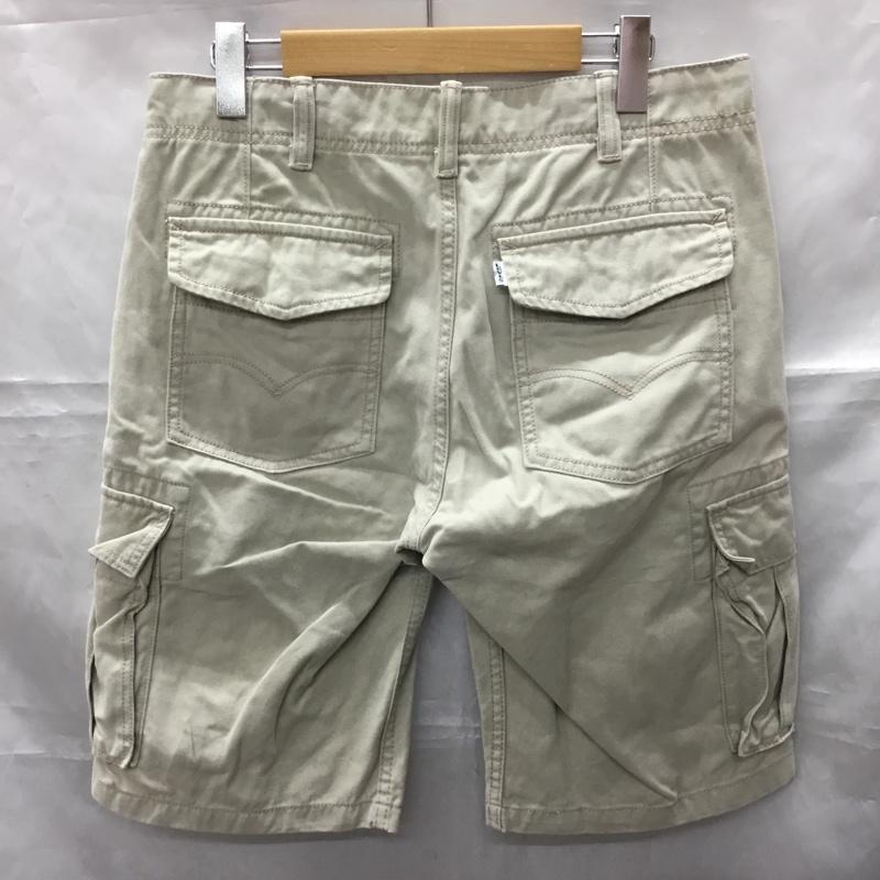 リーバイス Levi s パンツ ショートパンツ ハーフパンツ ショートパンツ カジュアルパンツ 29インチ 無地 ベージュ / ベージュ /  メンズ USED 古着 中古 10108728