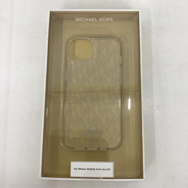 マイケルコース MICHAEL KORS ファッション小物 ファッション小物 MKSIBLKIMIP2261 iPhone 14 iPhoneケース IML Case Signature ロゴ、文字 マルチカラー / マルチカラー /  レディース USED 古着 中古 10123127
