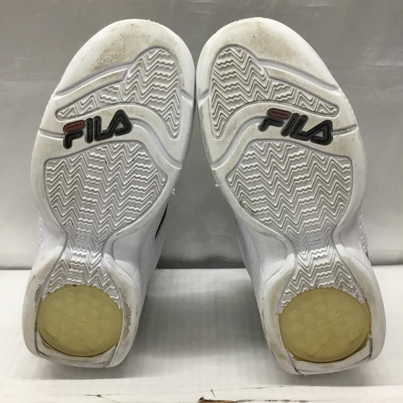 フィラ FILA スニーカー スニーカー F0478 0120 Grant Hill 3 28cm 28.0cm ロゴ、文字 白 / ホワイト / X 黒 / ブラック /  メンズ USED 古着 中古 10119903