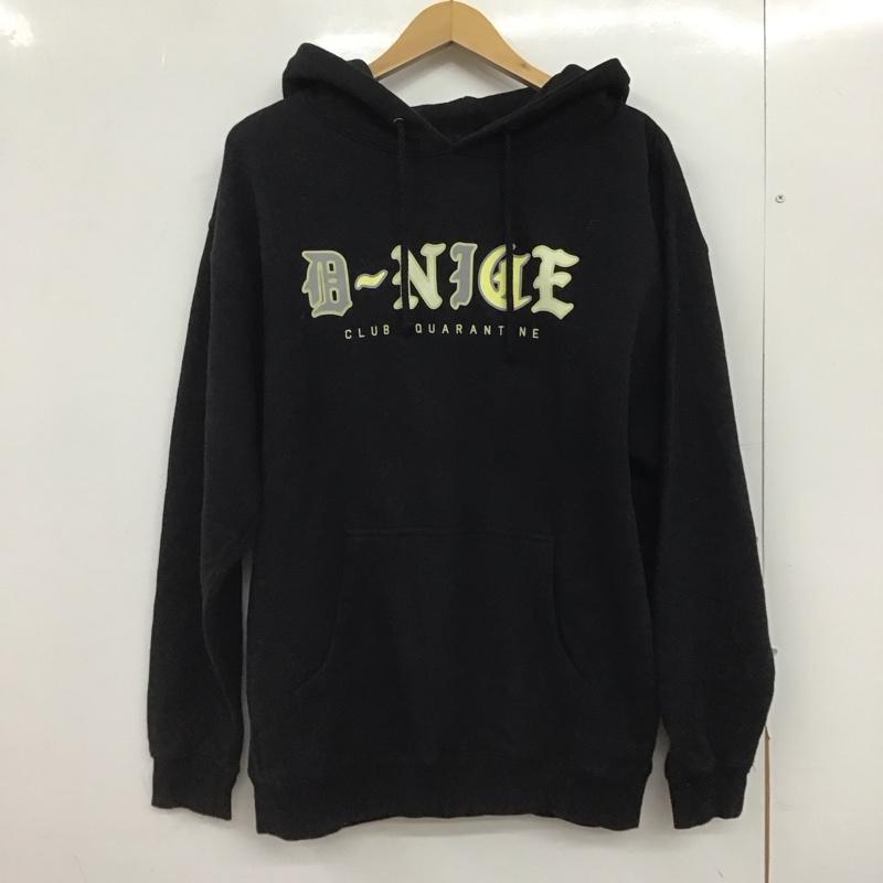 古着 USED パーカー 長袖 長袖パーカー プルオーバーパーカー スウェット M プリント 黒 / ブラック /  メンズ USED 古着 中古 10147625