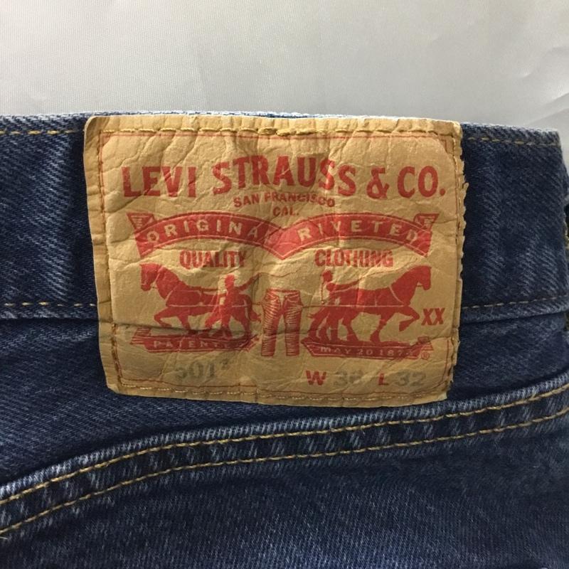 リーバイス Levi s パンツ デニム、ジーンズ PC9-00501-3212 ボタンフライ 501 W36 L32 36インチ 無地 青 / ブルー /  メンズ USED 古着 中古 10118940