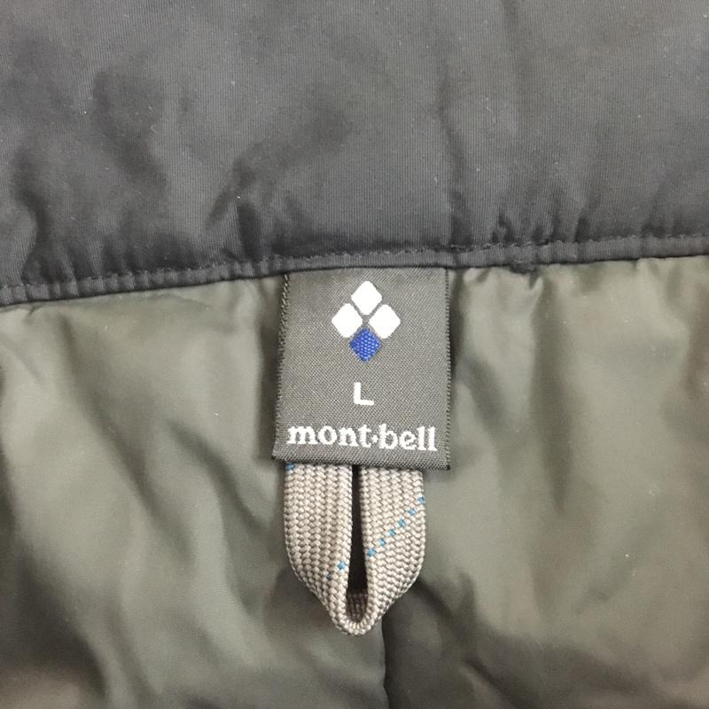 モンベル mont-bell パンツ ワークパンツ、ペインターパンツ 1102446 インシュレーテッドアルパイン ワイドパンツ ナイロンパンツ L 無地 黒 / ブラック /  メンズ USED 古着 中古 10120092