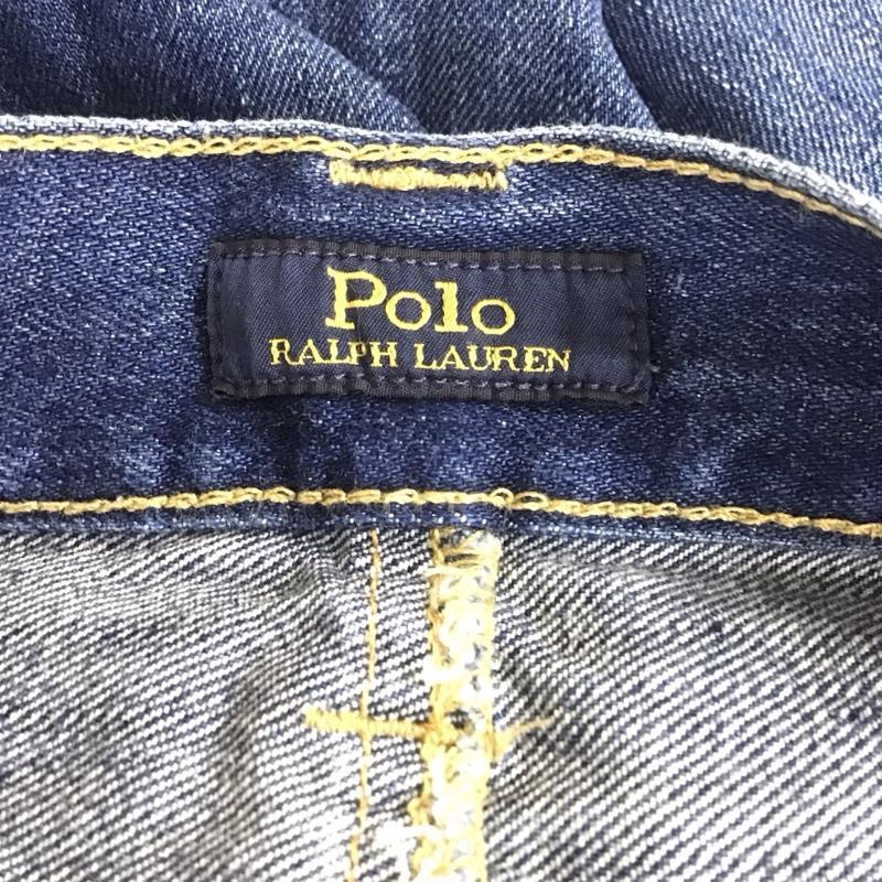 ポロラルフローレン POLO RALPH LAUREN スカート ロングスカート 211706270001 デニムスカート パッチワーク 24 無地 青 / ブルー /  レディース USED 古着 中古 10108590