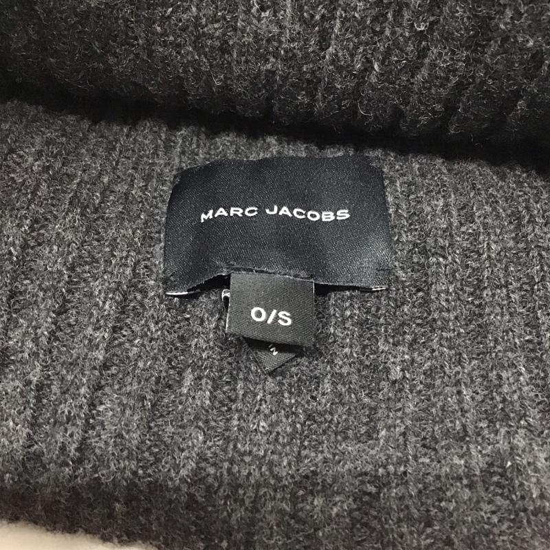 マークジェイコブス MARCJACOBS 帽子 ニット帽 N903W17RE22 The Ribbed Beanie ロゴ、文字 チャコールグレー / チャコールグレー /  メンズ USED 古着 中古 10118152