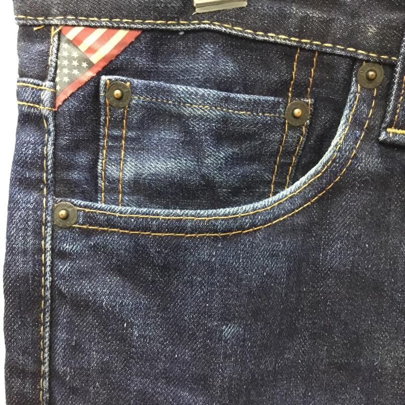 デニムアンドサプライラルフローレン DENIM & SUPPLYRALPHLAUREN パンツ デニム、ジーンズ 28インチ 無地 インディゴ / インディゴ /  メンズ USED 古着 中古 10110637