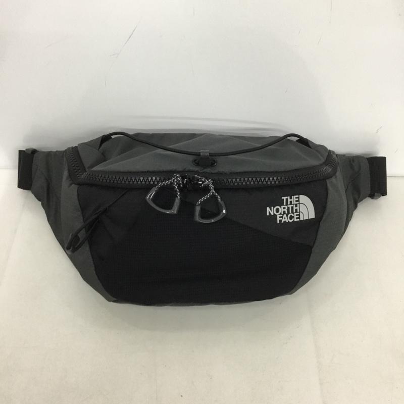 ザノースフェイス THE NORTH FACE ウエストバッグ ウエストバッグ NF0A3S7Z ボディバッグ ロゴ、文字 黒 / ブラック / X 灰 / グレー /  メンズ USED 古着 中古 10142822