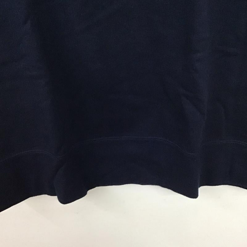 ビームス BEAMS カットソー 半袖 半袖カットソー ラグラン クルーネックカットソー loopwheeler L 無地 紺 / ネイビー /  メンズ USED 古着 中古 10131502