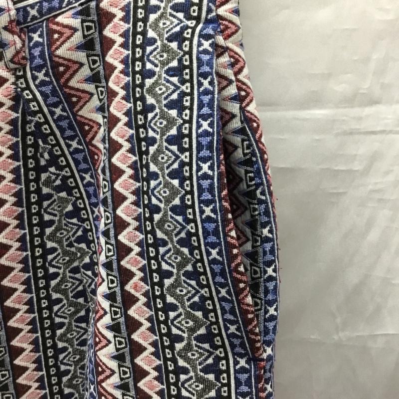 ハレ HARE パンツ ワークパンツ、ペインターパンツ ワイドパンツ カジュアルパンツ ワークパンツ 総柄 M 総柄 マルチカラー / マルチカラー /  メンズ USED 古着 中古 10122223