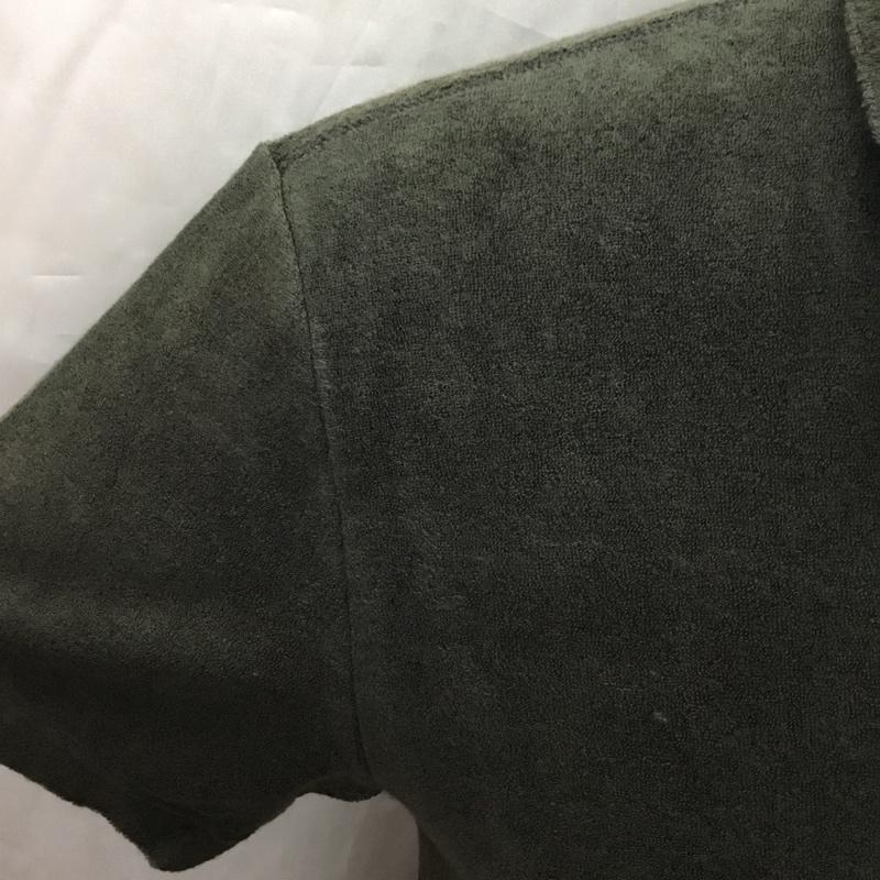 エーケーエム AKM ポロシャツ 半袖 半袖カットソー ポロシャツ カラーシャツ カジュアルシャツ S 無地 カーキ / カーキ /  メンズ USED 古着 中古 10111930