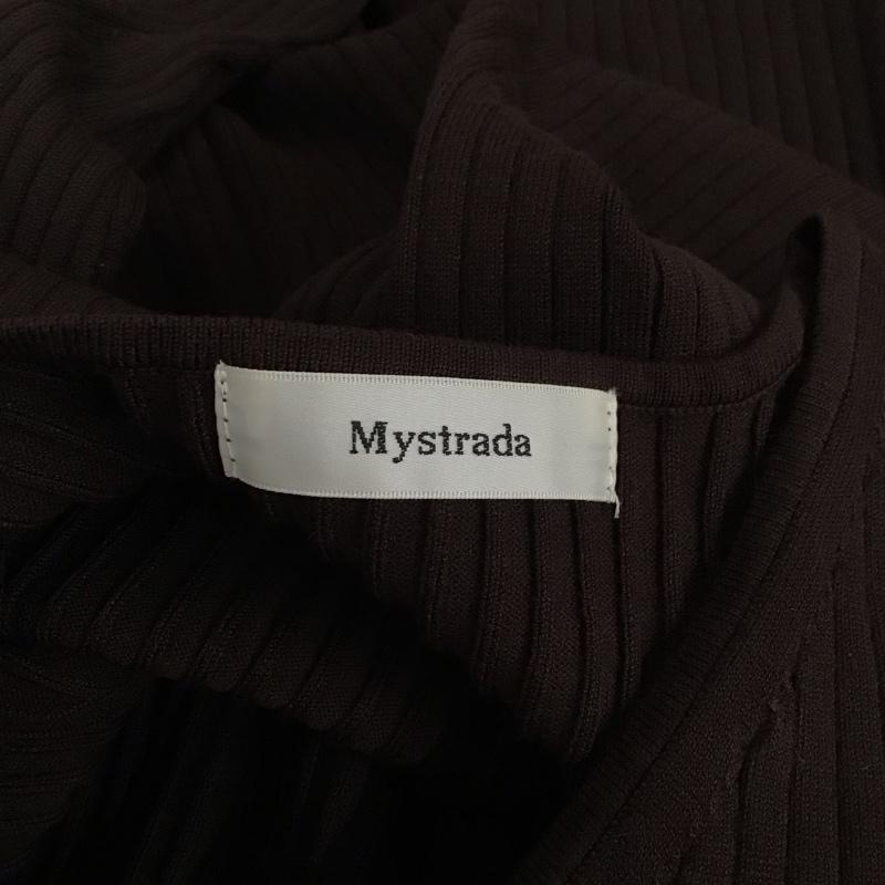 マイストラーダ MyStarada ワンピース ロングスカート 39364760 38 無地 茶 / ブラウン /  レディース USED 古着 中古 10125072
