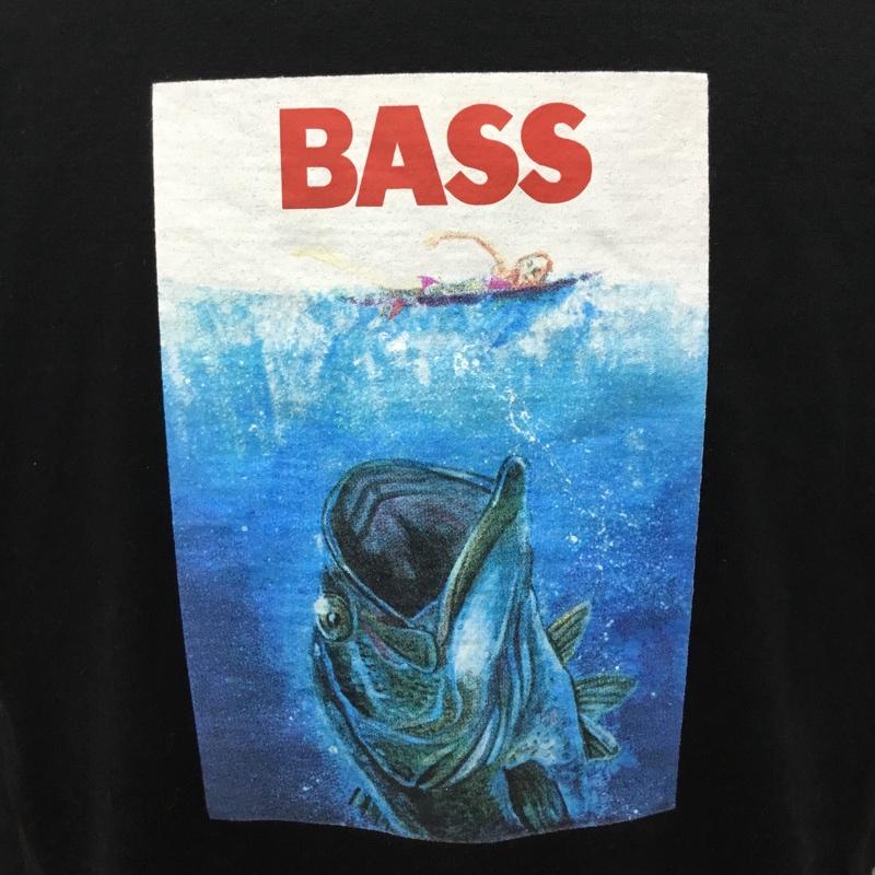 チャレンジャー CHALLENGER Tシャツ 半袖 L プリント 黒 / ブラック /  メンズ USED 古着 中古 10112206