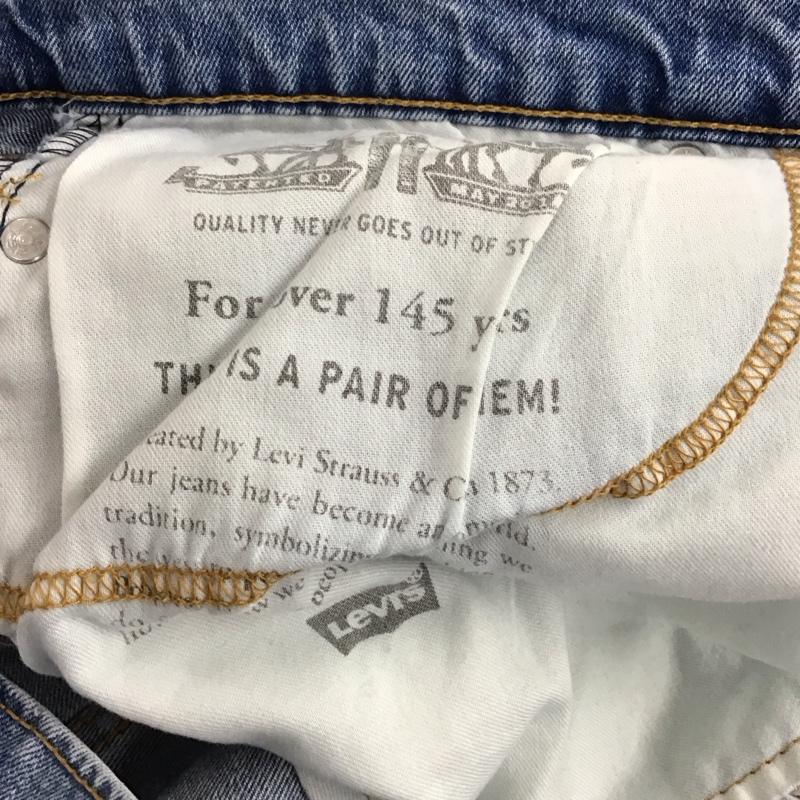 リーバイストラウスアンドコー Levi Strauss & co. パンツ デニム、ジーンズ デニムパンツ ワイドパンツ カジュアルパンツ ストレッチパンツ 38インチ 無地 インディゴ / インディゴ /  メンズ USED 古着 中古 10149536