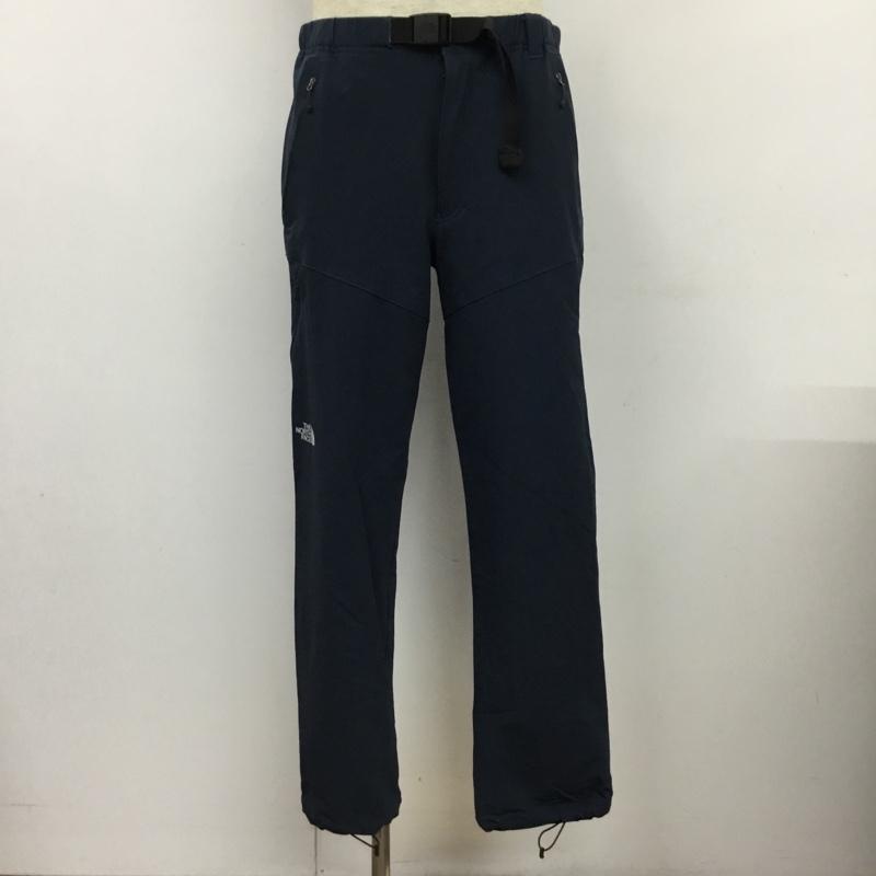 ザノースフェイス THE NORTH FACE パンツ ワークパンツ、ペインターパンツ NT57013 VERBPANT カジュアルパンツ ストレッチパンツ L ロゴ、文字 紺 / ネイビー /  メンズ USED 古着 中古 10110003