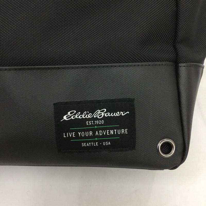 エディーバウアー Eddie Bauer ショルダーバッグ ショルダーバッグ 2WAY トートバッグ ロゴ、文字 黒 / ブラック /  メンズ USED 古着 中古 10125404
