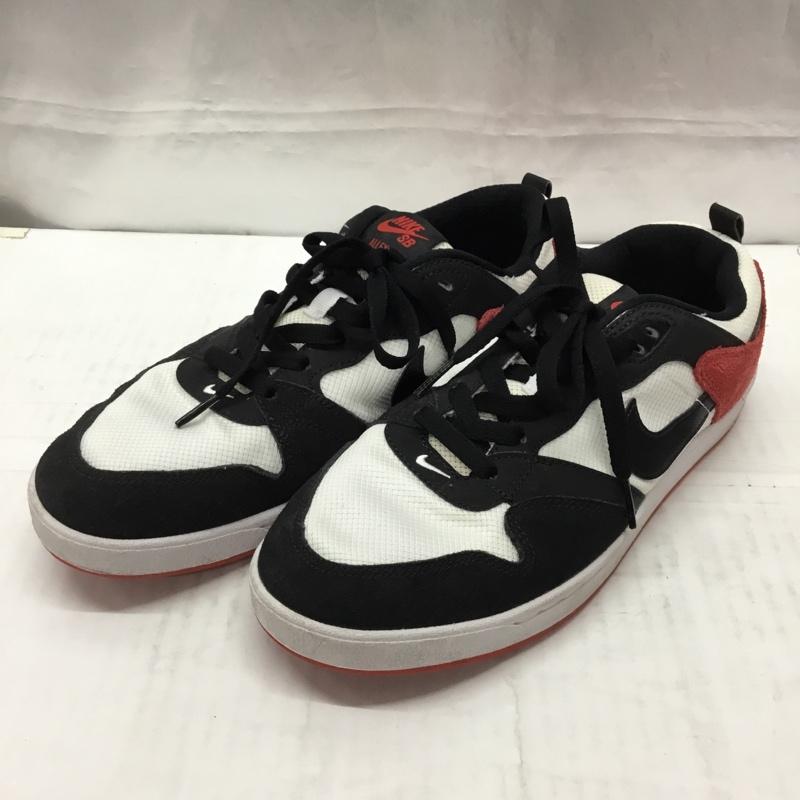 ナイキ NIKE スニーカー スニーカー CJ0882-102 SB ALLEYOOP 27cm 27.0cm ロゴ、文字 白 / ホワイト / X 黒 / ブラック / X 赤 / レッド /  メンズ USED 古着 中古 10109739