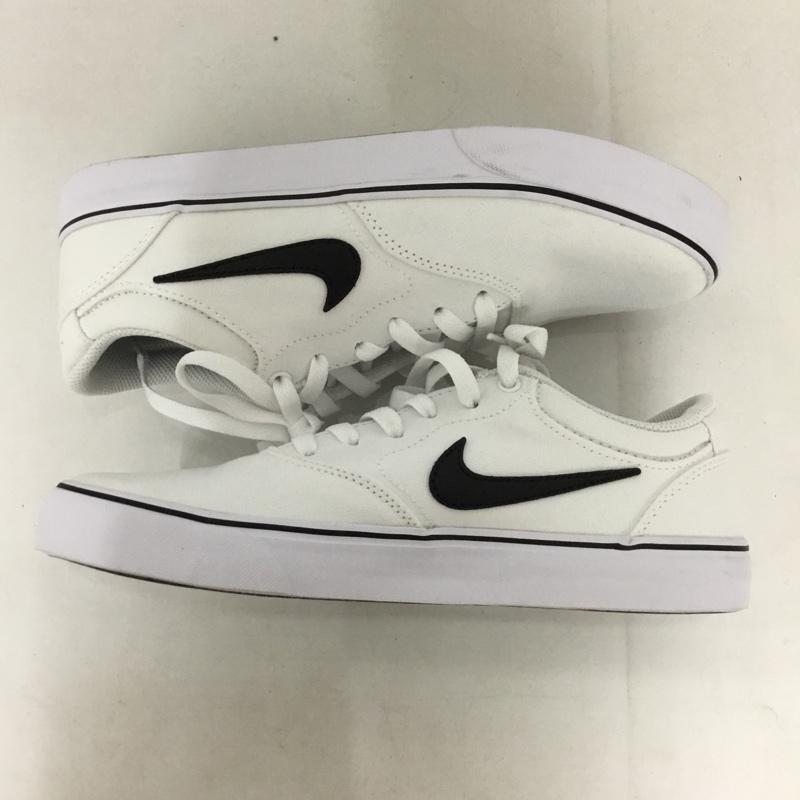 ナイキ NIKE スニーカー スニーカー DM3494-100 SB CHRON 2 CANVAS 25.5cm 25.5cm ロゴ、文字 白 / ホワイト /  メンズ USED 古着 中古 10130409