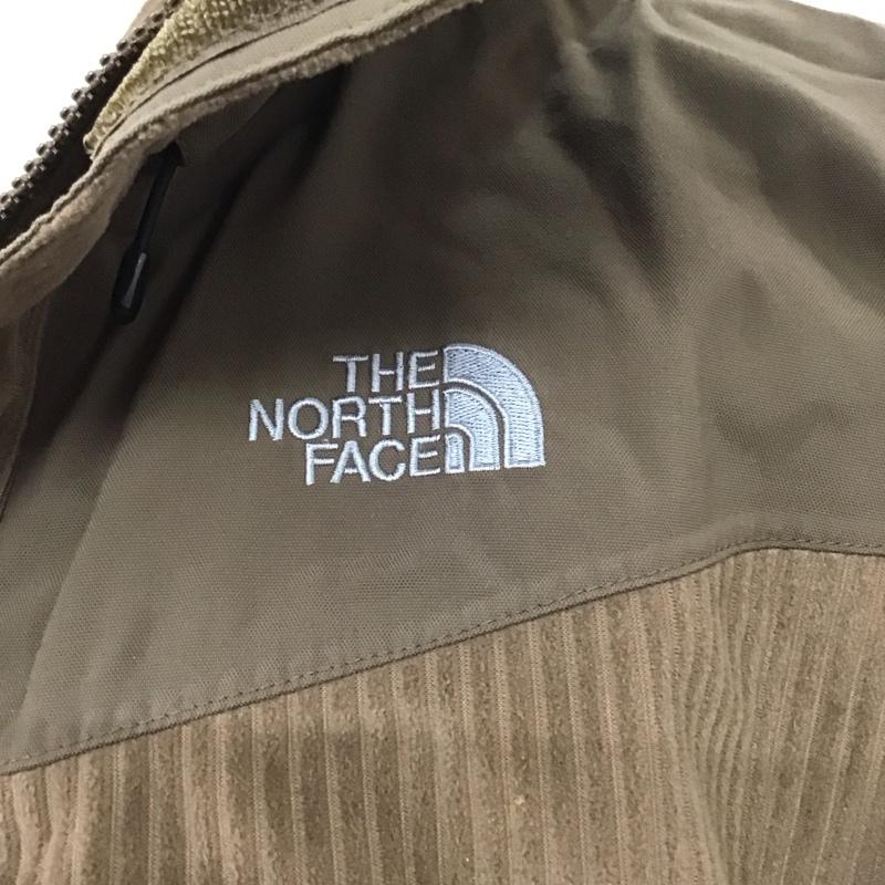 ザノースフェイス THE NORTH FACE ジャケット、上着 ジャンパー、ブルゾン ジップアップジャケット ジャンパー ジャケット コーデュロイジャケット アウター S ロゴ、文字 茶 / ブラウン /  メンズ USED 古着 中古 10122722