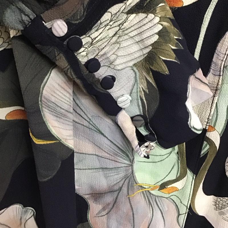 ザラ ZARA ワンピース ロングスカート S 総柄 マルチカラー / マルチカラー /  レディース USED 古着 中古 10124807