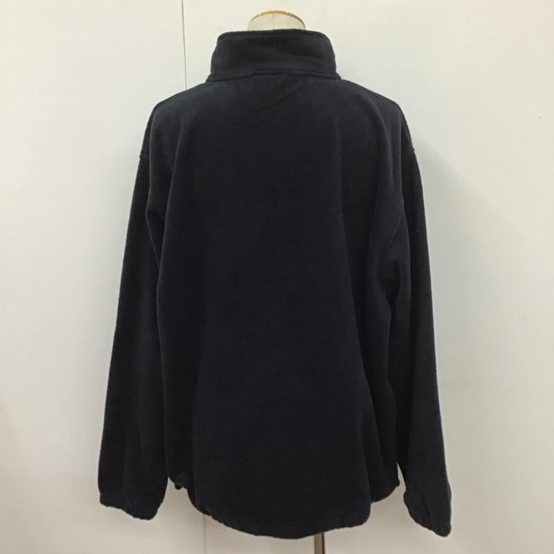 プリビレッジ PRIVILEGE ジャケット、上着 ジャンパー、ブルゾン フリース ハーフジップ XXL 無地 紺 / ネイビー /  メンズ USED 古着 中古 10107849