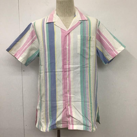 ポロバイラルフローレン Polo by RALPH LAUREN シャツ、ブラウス 半袖 半袖シャツ ストライプシャツ カラーシャツ カジュアルシャツ L ストライプ マルチカラー / マルチカラー /  メンズ USED 古着 中古 10106603