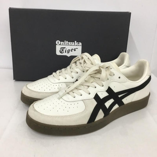 オニツカタイガー ONITSUKA TIGER スニーカー スニーカー GSM 1183A353 26cm 箱有 26.0cm ロゴ、文字 黒 / ブラック / X アイボリー / アイボリー /  メンズ USED 古着 中古 10134858