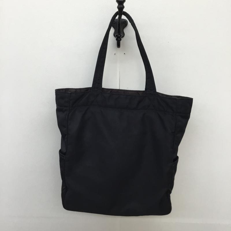 ポーター PORTER ハンドバッグ ハンドバッグ CREAM トートバッグ ロゴ、文字 黒 / ブラック /  メンズ USED 古着 中古 10143871