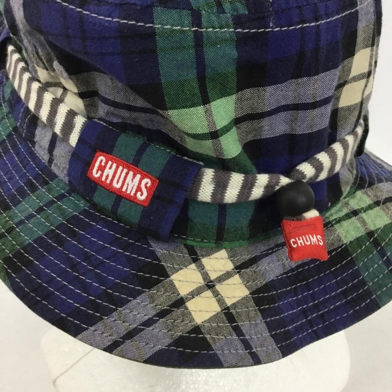 チャムス CHUMS 帽子 ハット NN80026 THE NORTH FACE バケットハット チェック FREE ロゴ、文字 マルチカラー / マルチカラー /  メンズ USED 古着 中古 10147446