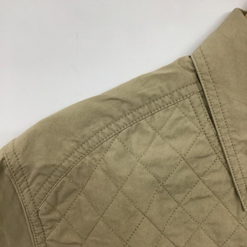 エディーバウアー Eddie Bauer シャツ、ブラウス 半袖 半袖シャツ 無地シャツ ポケットシャツ S ロゴ、文字 ベージュ / ベージュ /  メンズ USED 古着 中古 10139712