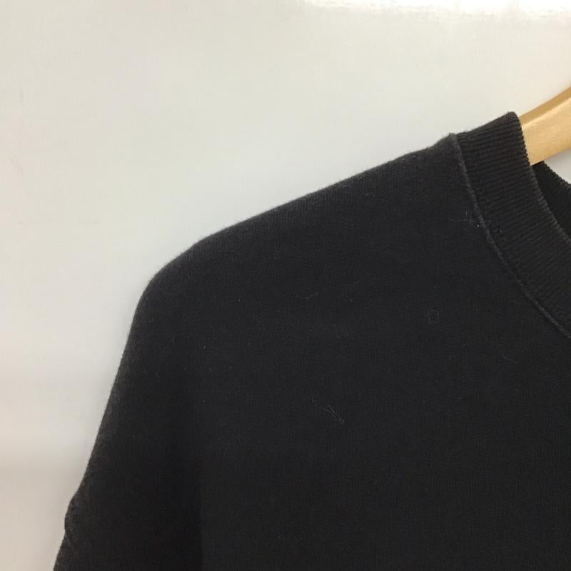 チャムス CHUMS トレーナー 長袖 長袖トレーナー スウェット クルーネック プルオーバー XL ロゴ、文字 黒 / ブラック /  メンズ USED 古着 中古 10142962