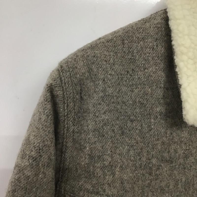 ビーミングライフストアバイビームス B:MING LIFESTORE by BEAMS ジャケット、上着 ジャケット、ブレザー lb0140 ボアジャケット アウター stormrider lee M ロゴ、文字 灰 / グレー /  メンズ USED 古着 中古 10139759
