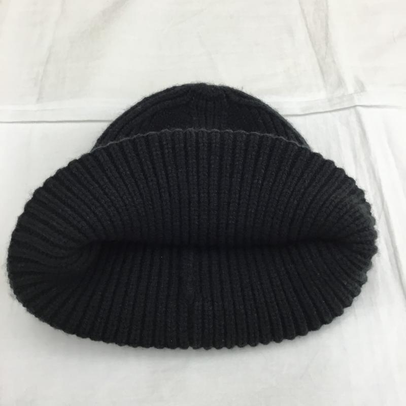 ザノースフェイス THE NORTH FACE 帽子 ニット帽 NF0A3FJX　TNF LOGO BOX CUF BEANIE FREE ロゴ、文字 黒 / ブラック /  メンズ USED 古着 中古 10136548