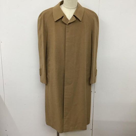 古着 USED コート コート一般 ロングコート ロングジャケット カラージャケット アウター L 無地 ベージュ / ベージュ /  メンズ USED 古着 中古 10123723