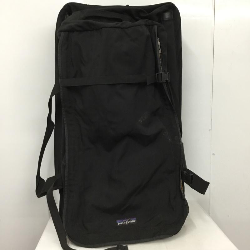 パタゴニア patagonia スーツケース、トランク スーツケース、トランク キャリーバッグ トラベルバッグ 二輪 ボストンバッグ ロゴ、文字 黒 / ブラック /  メンズ USED 古着 中古 10145625