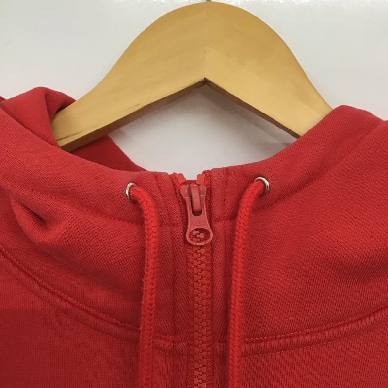シュプリーム Supreme パーカー 長袖 SS21 SupremeNikeHalfZipHoodedSweatshirt ナイキパーカー L ロゴ、文字 赤 / レッド /  メンズ USED 古着 中古 10147378
