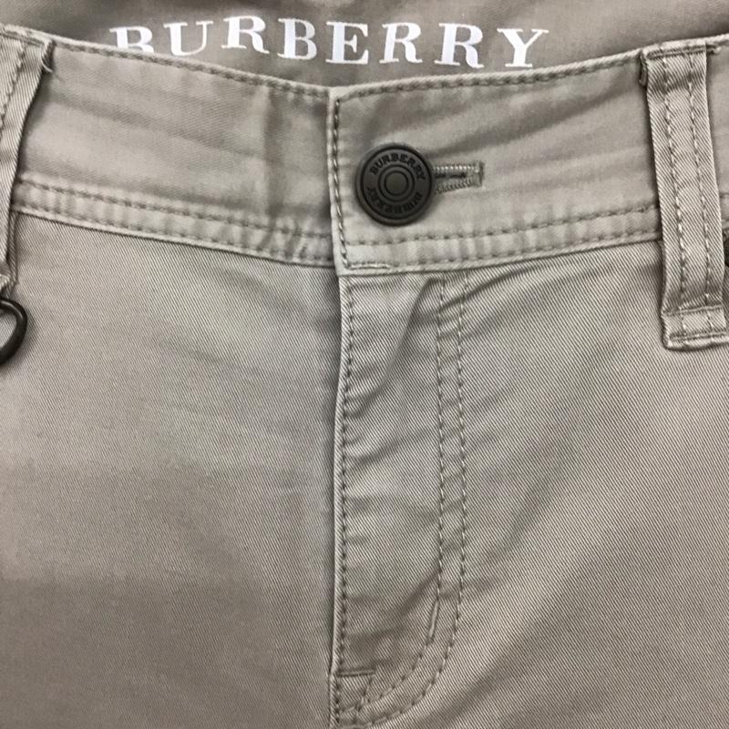 バーバリーロンドン Burberry London パンツ デニム、ジーンズ カジュアルパンツ スリムパンツ ストレートパンツ ストレッチパンツ 46 無地 ベージュ / ベージュ /  レディース USED 古着 中古 10122483