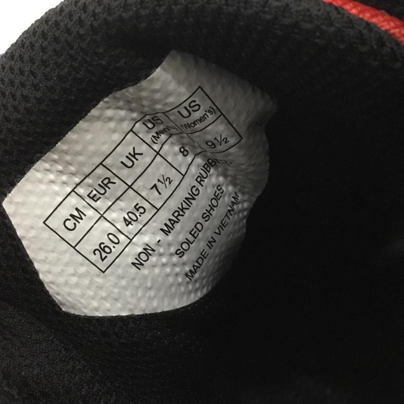 ヨネックス YONEX スニーカー スニーカー SHBIF バドミントンシューズ パワークッションインフィニティ 26cm 26.0cm ロゴ、文字 赤 / レッド / X 黒 / ブラック /  メンズ USED 古着 中古 10142466