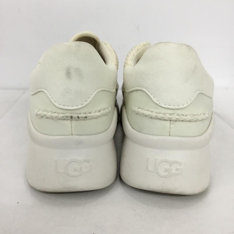 アグ UGG スニーカー スニーカー 1110876 Libu Lite リブ ライト 23cm 23.0cm ロゴ、文字 オフホワイト / オフホワイト /  レディース USED 古着 中古 10148796